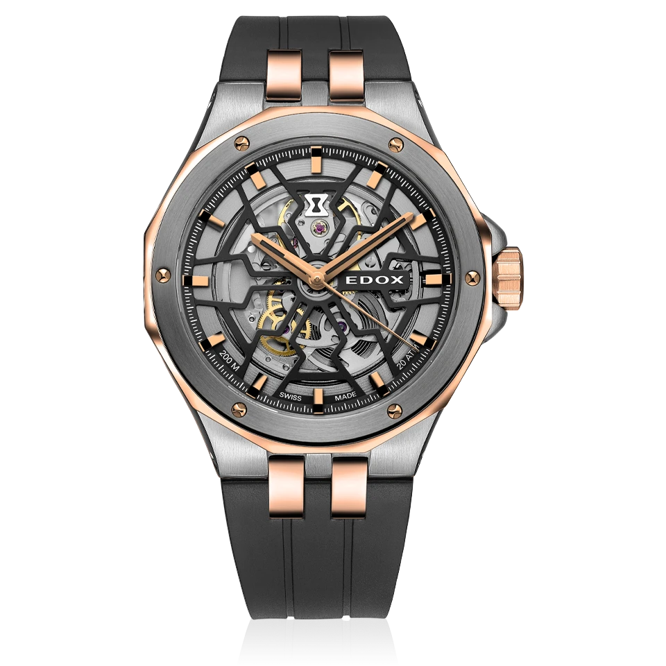 Edox Delfin Mecano Herrenuhr 85303 357GR NRN