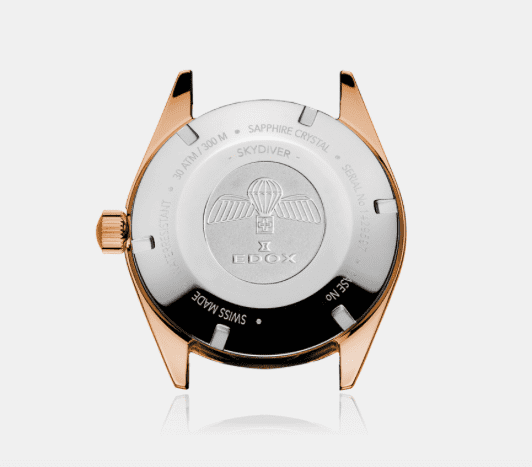 Edox SkyDiver 38 Date Automatic Special Edition Herrenuhr 80131 37RNC NI