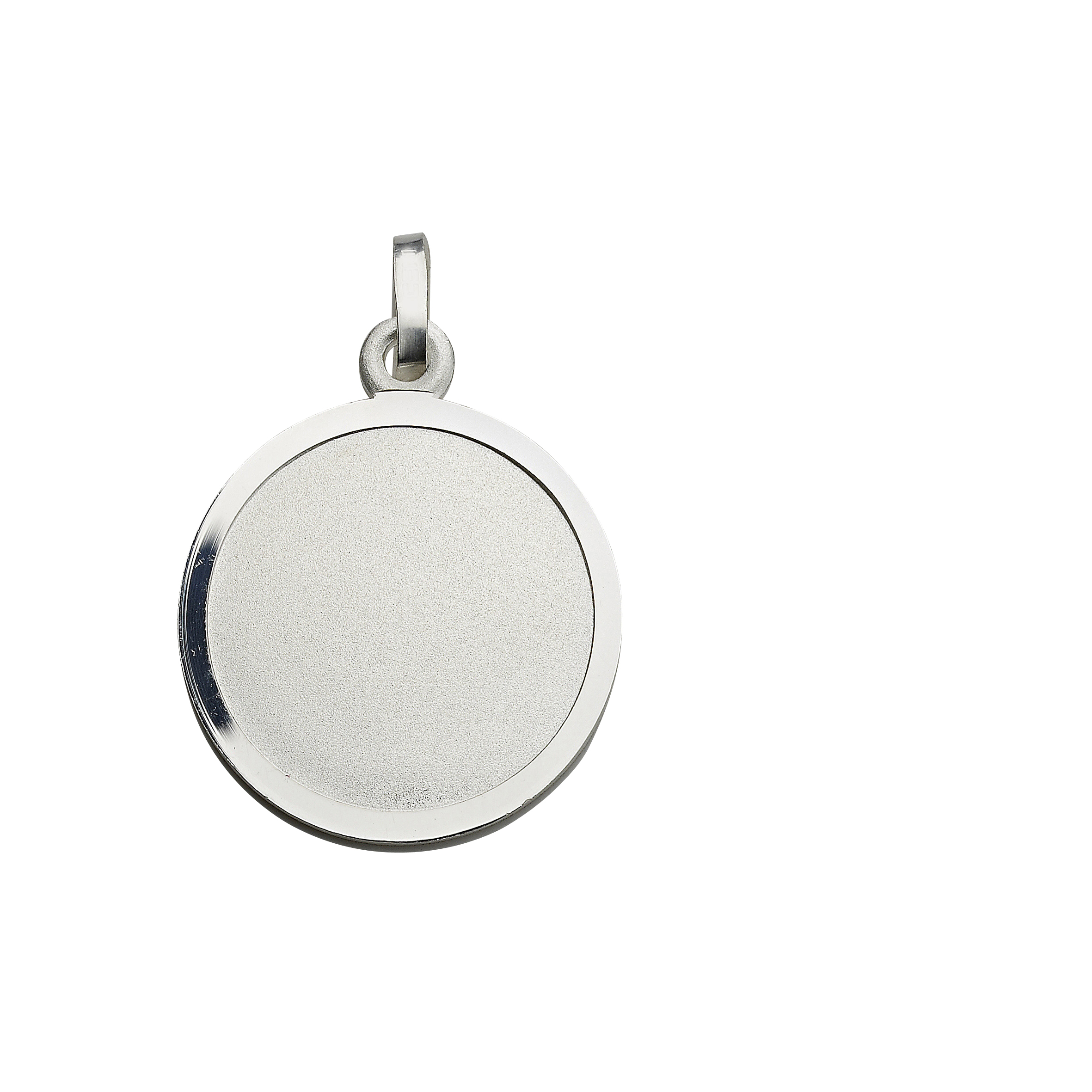 CEM 925er Silber Anhänger Gravurplatte Rund BBAH904722