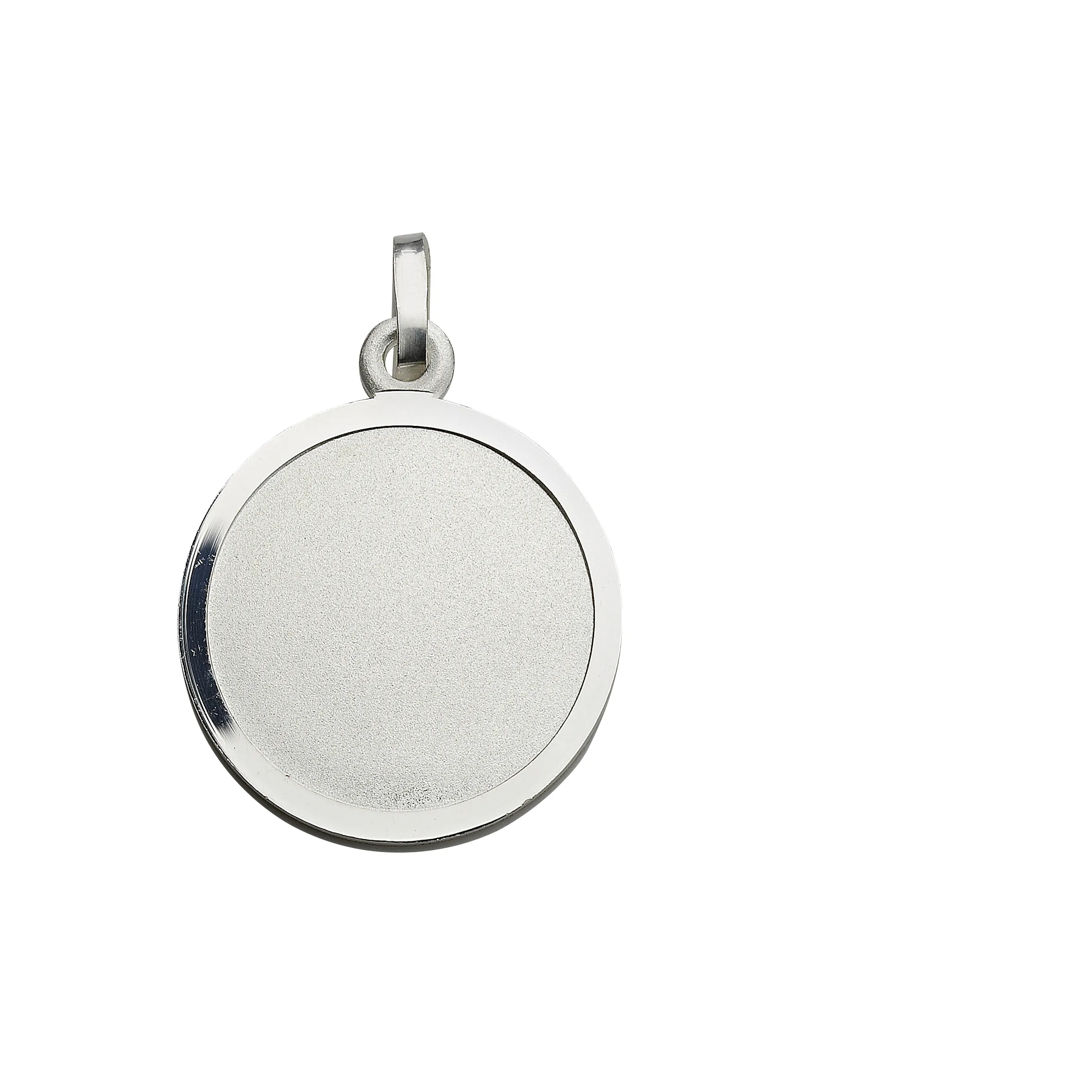 CEM 925er Silber Anhänger Gravurplatte Rund BBAH904722