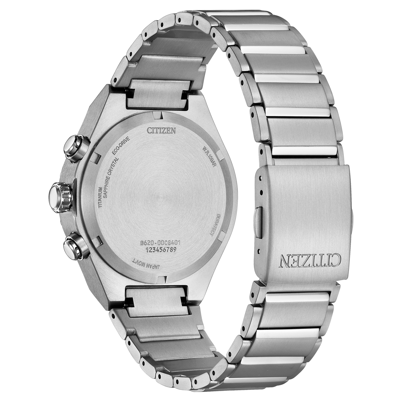 Citizen Zenshin Senkei Super Titanium™ Chronographen mit Eco-Drive Herrenuhr CA4690-51E