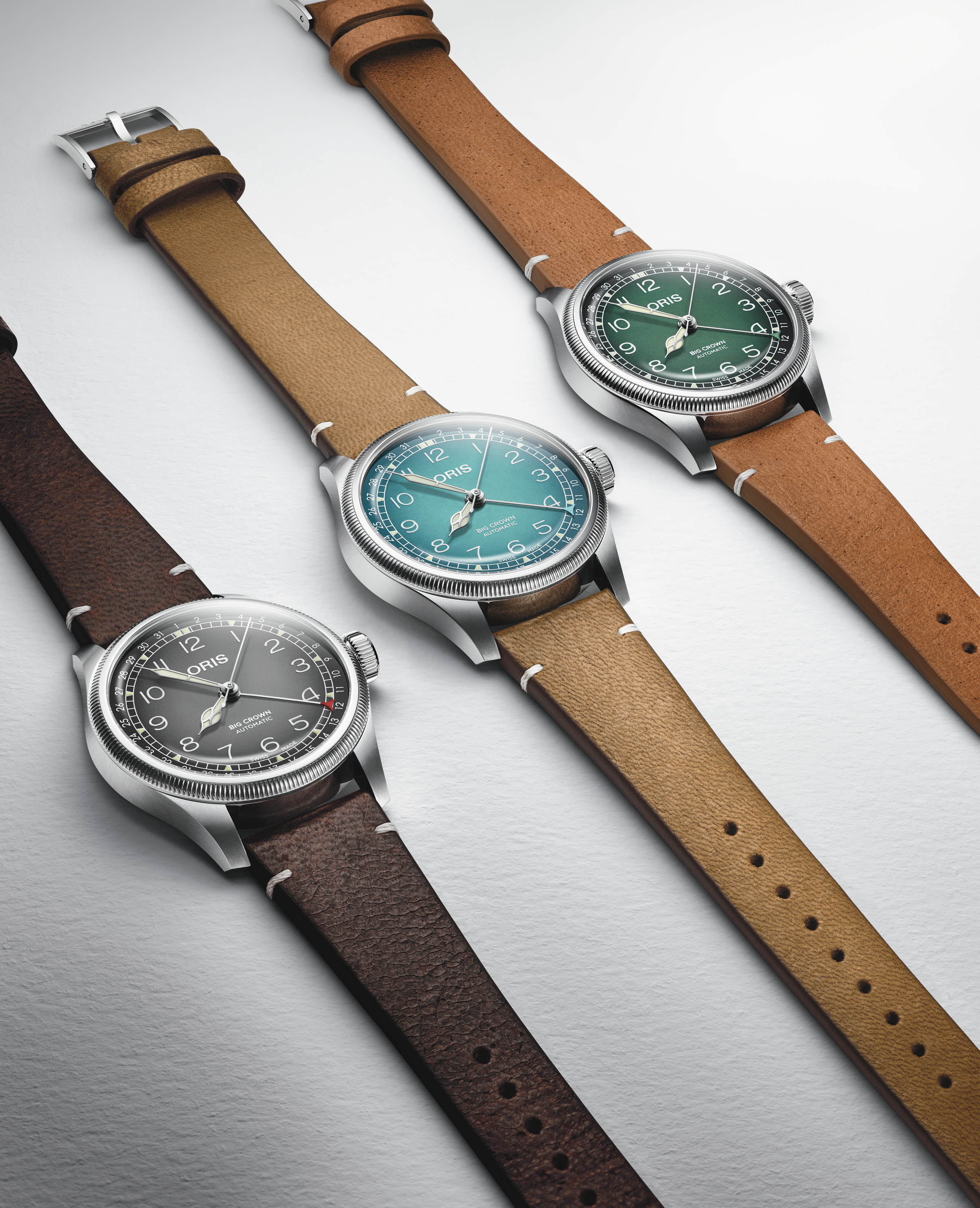 Oris Herrenuhr Big Crown 01 754 7779 4065-Set