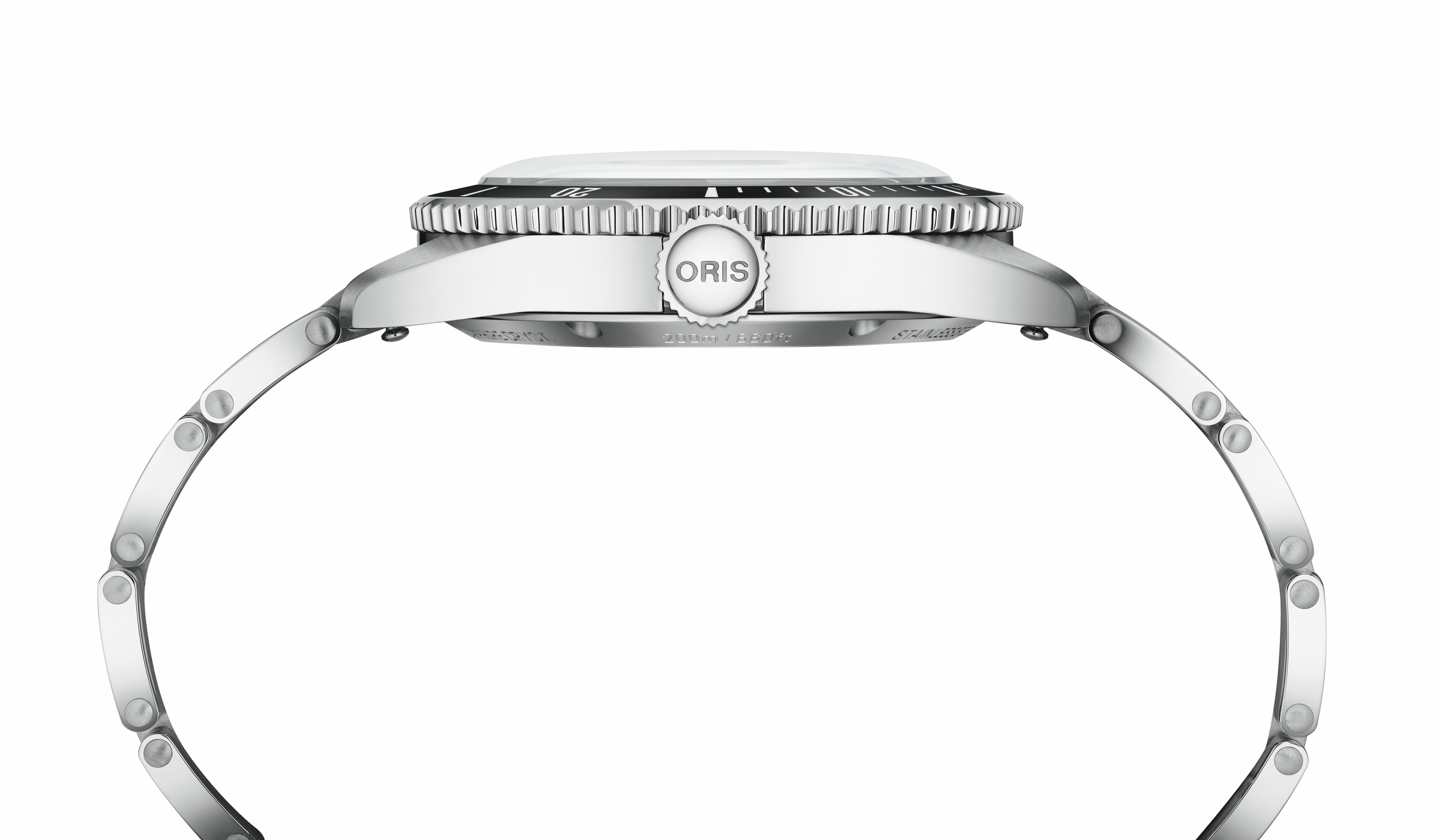 Oris Divers Date Automatik Herrenuhr inklusive Ersatzarmband, 01 733 7795 4054-Set