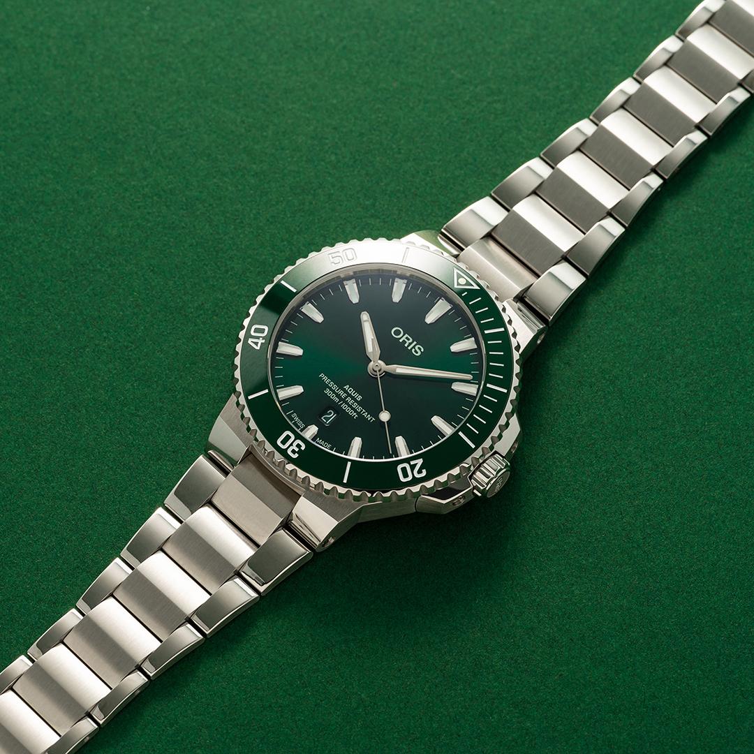 Oris Aquis Date Automatik Herrenuhr , 01 733 7789 4157-07 8 23 04PEB