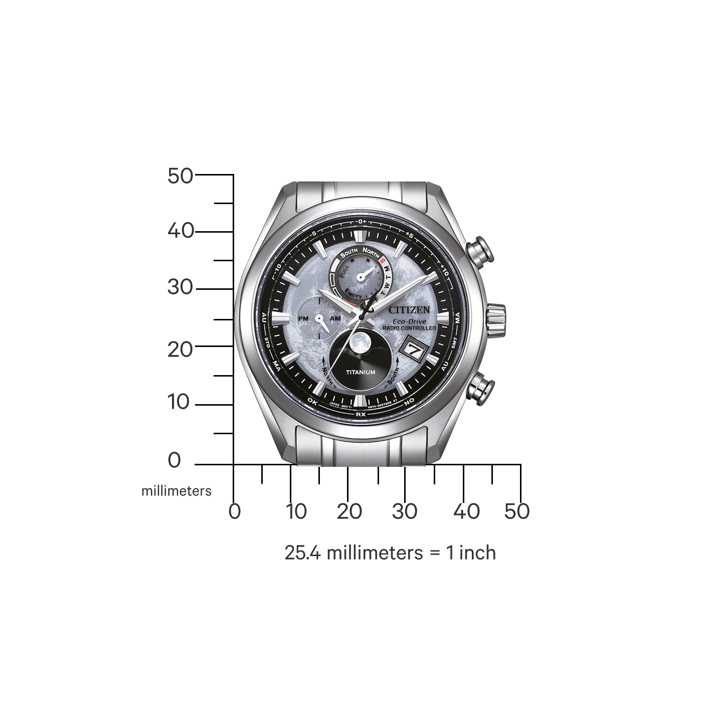 Citizen Radio Controlled Herrenuhr BY1010-81H
