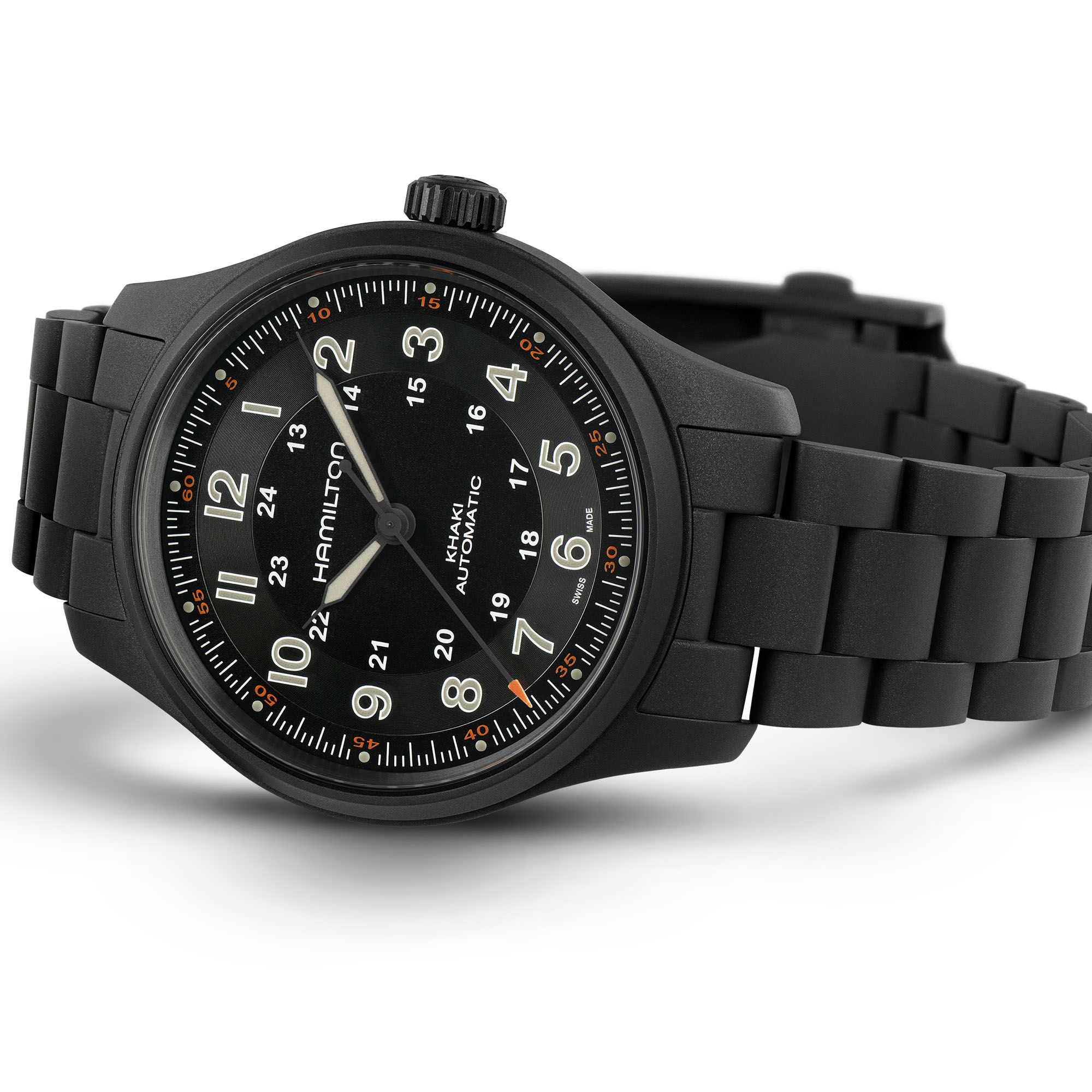 Hamilton Khaki Field Titanium Auto Herrenuhr H70665130