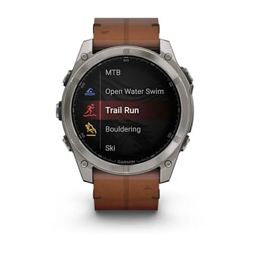 Garmin fēnix® 8 - 51 mm AMOLED Sapphire Graphit/Carbongrau Titan inklusive Ersatzarmband 010-02905-40