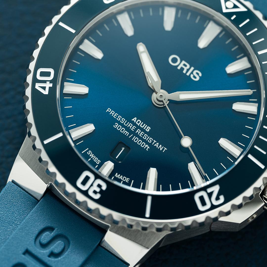 Oris Aquis Date Automatik Herrenuhr , 01 733 7787 4135-07 4 22 35FC