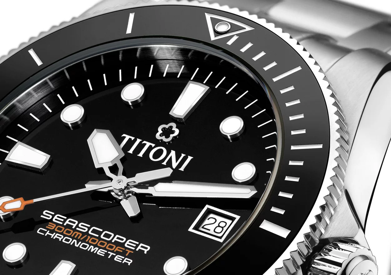 Titoni Seascoper 300 Herrenuhr 83300 S-BK-702