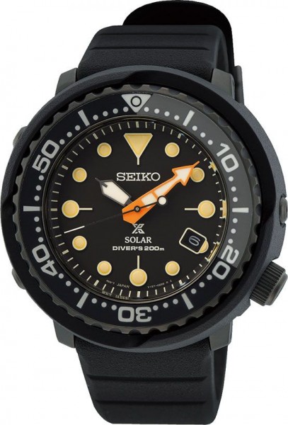 Seiko Prospex Solar Diver's Black Series Limited Edition SNE577P1