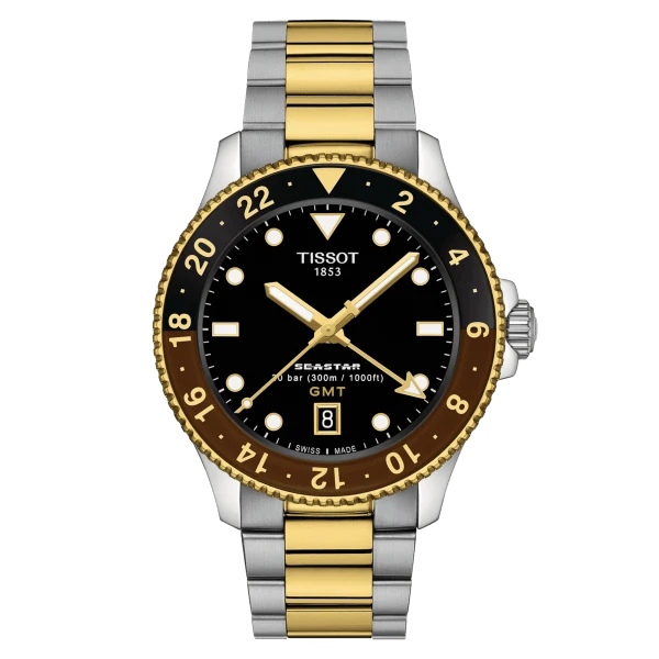 Tissot Seastar 1000 Quarz GMT Herrenuhr T120.852.22.051.00