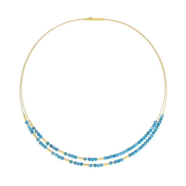 Bernd Wolf Clinna Collier Apatit 43cm, 85234816-043