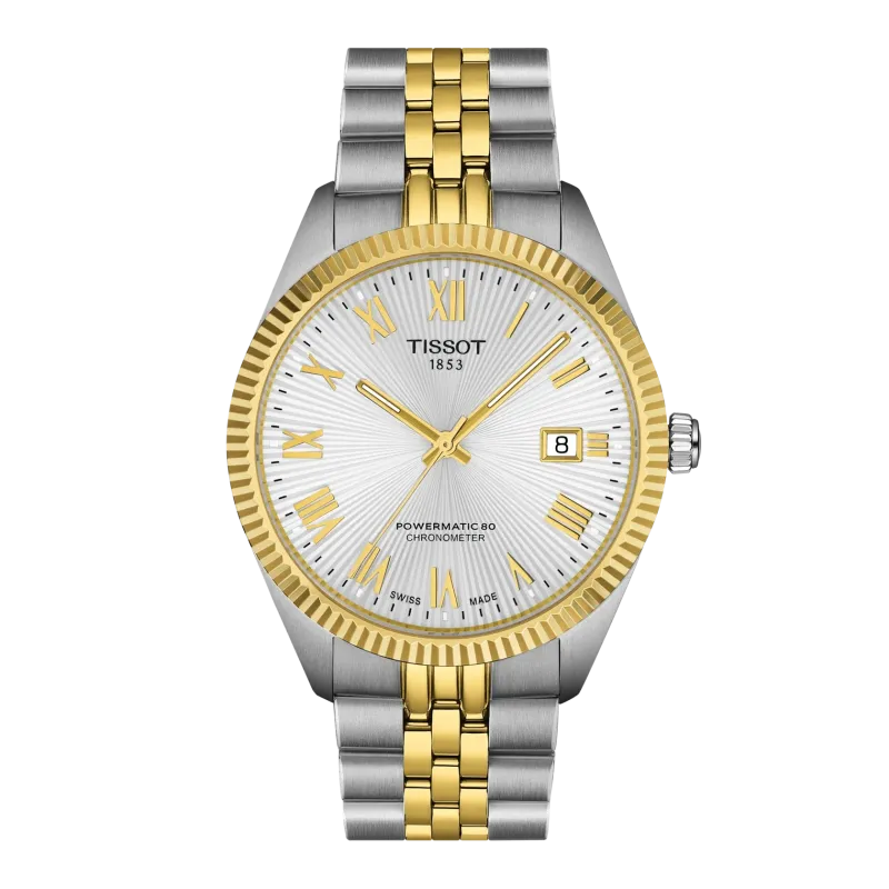Tissot Ballade Powermatic 80 COSC 39mm Bicolor Herrenuhr T156.408.22.033.00