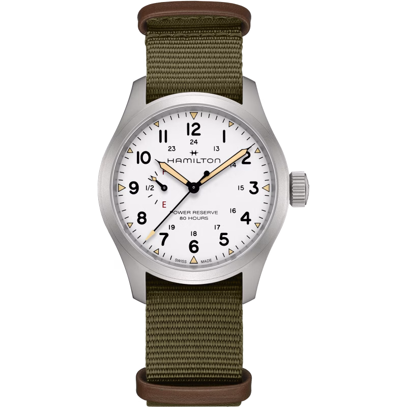 Hamilton KHAKI FIELD MECHANICAL POWER RESERVE 40MM Herrenuhr H69509910