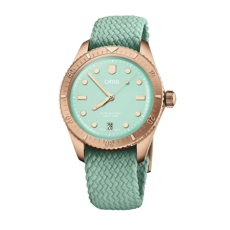Oris Sixty‑Five Cotton Candy 38mm  Blau Damenuhr 01 733 7771 3157-07 3 19 03BRS