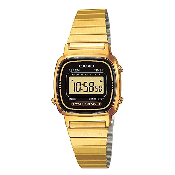 Casio Collection Damenuhr LA670WEGD-1EF