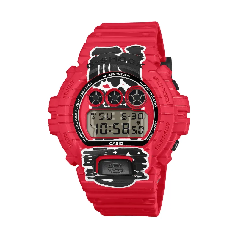 G-Shock DIGITAL SERIE 6900 AKA CHOCHIN Herrenuhr DW-6900AKA-4ER