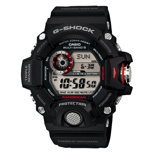 Casio G-Shock Rangeman GW-9400-1ER Solar Herrenuhr