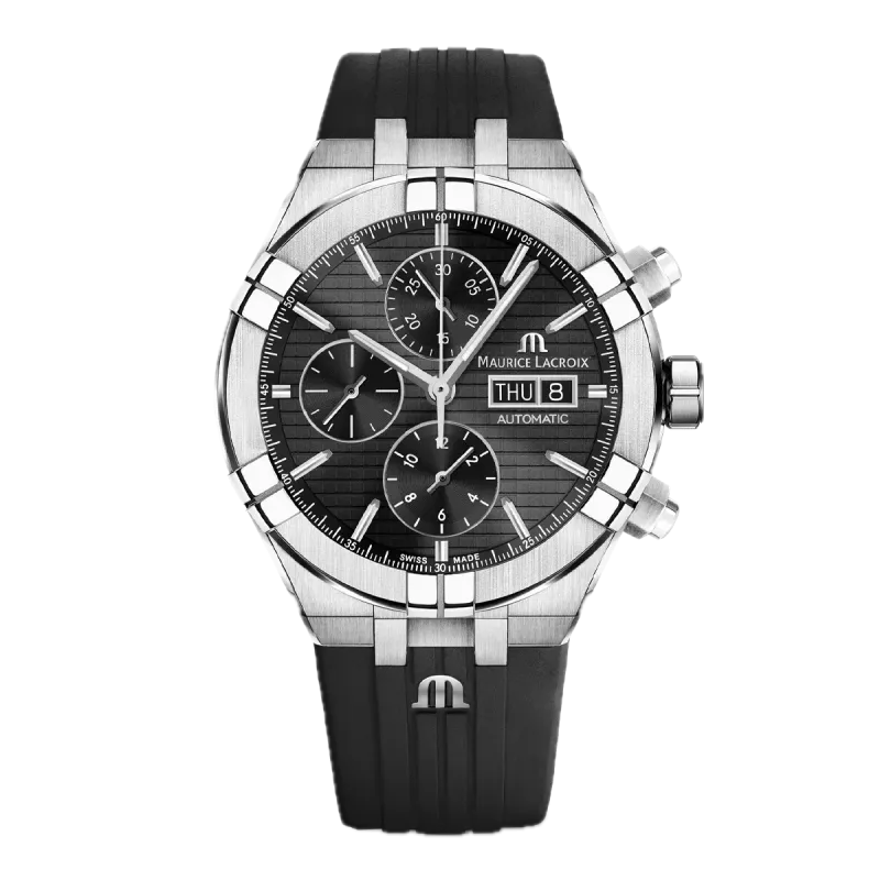 Maurice Lacroix Aikon Chronograph Day Date Herrenuhr AI6038-SS000-330-2