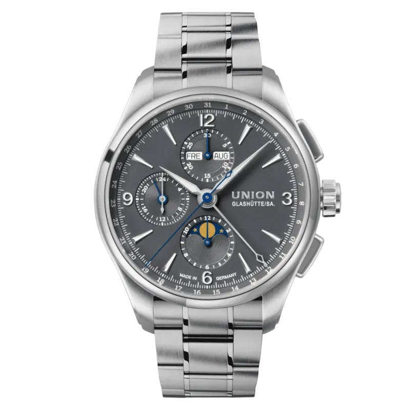 Union Glashütte Belisar Chronograph Mondphase Herrenuhr D014.425.11.087.00
