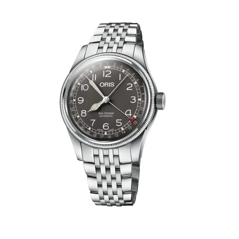 Oris Big Crown Pointer Date 40mm Automatik Edelstahlarmband Herrenuhr 01 754 7741 4064-07 8 20 22