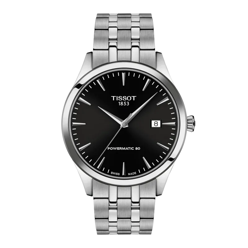 Tissot Classic Dream Powermatic 80, Schwarz Herrenuhr T158.407.11.051.00