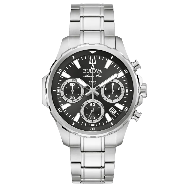 Bulova Marine Star Chronograph Herrenuhr 96B467