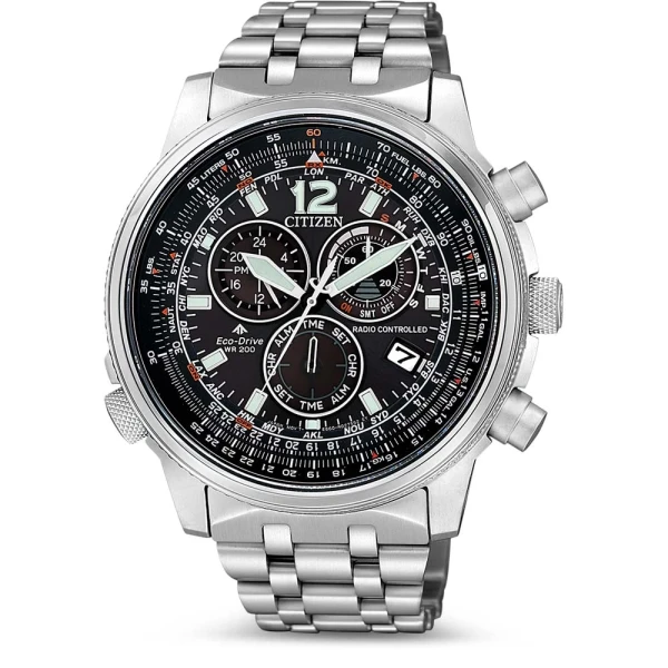 Citizen Herrenuhr Radio controlled Chronograph CB5860-86E