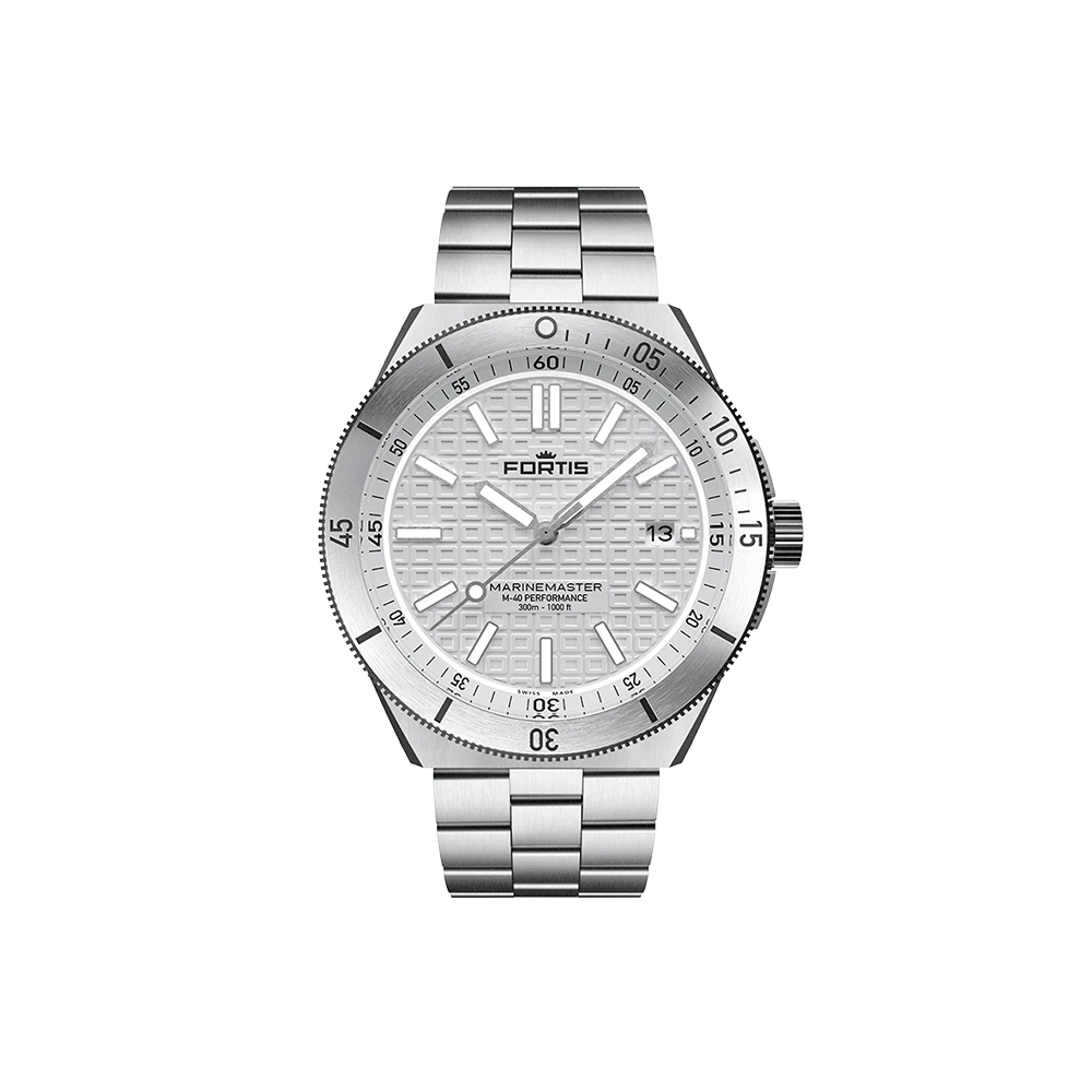 Fortis Marinemaster M-40 Snow White Herrenuhr F8120010