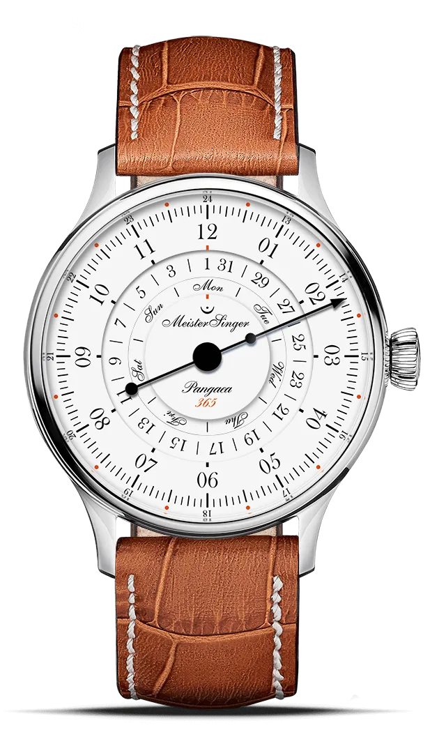 Meister Singer Pangaea Day Date 365 Automatik Herrenuhr PDD365901