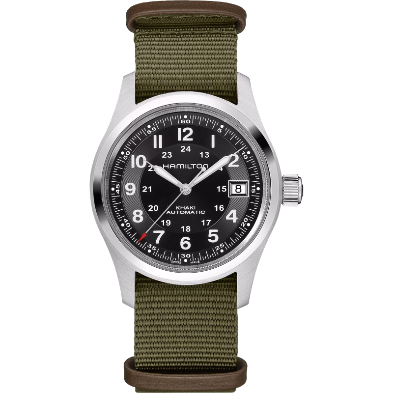 Hamilton Khaki Field Auto 38MM COD CALL OF DUTY Herrenuhr H70475930