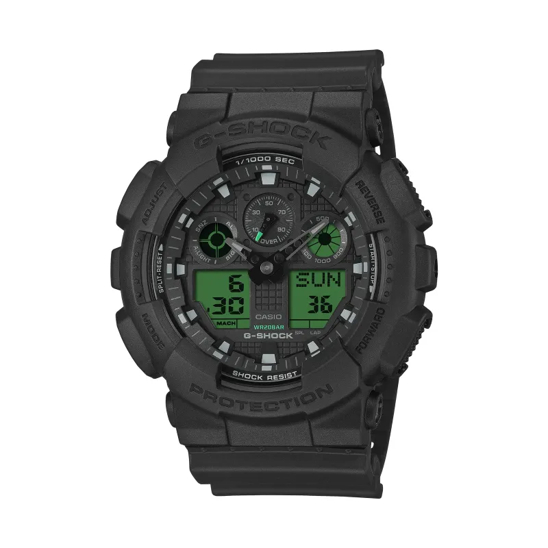 G-Shock ANALOG-DIGITAL SERIE GA-100 Herrenuhr GA-100BEG-1AER