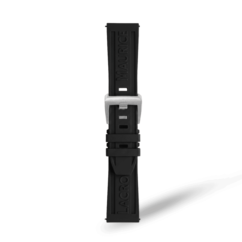 Maurice Lacroix Ersatzarmband Kautschuk schwarz ML822-005114