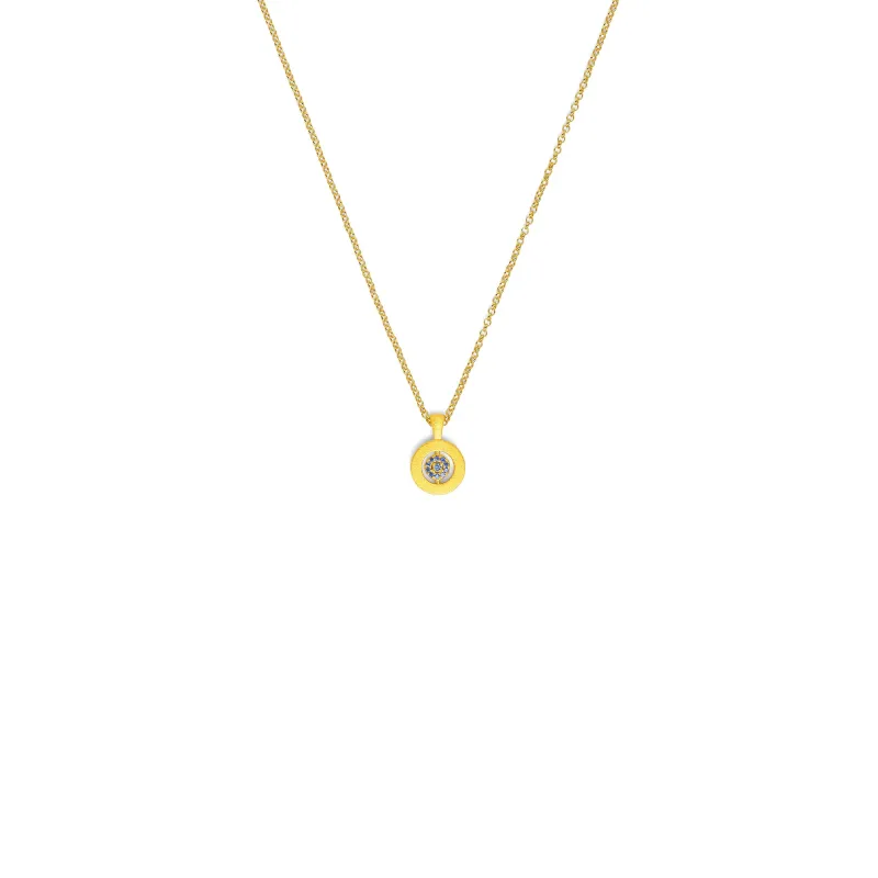 Bernd Wolf Kette Pirouetti Designlinie Pirouette, 11x15mm, Saphir