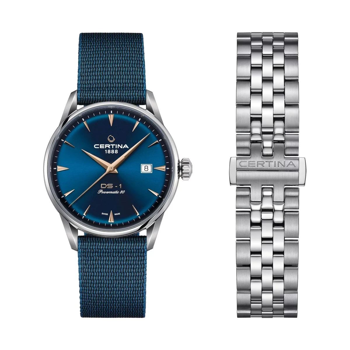Certina DS-1 Automatik Herrenuhr inklusive Ersatzarmband C029.807.11.041.02