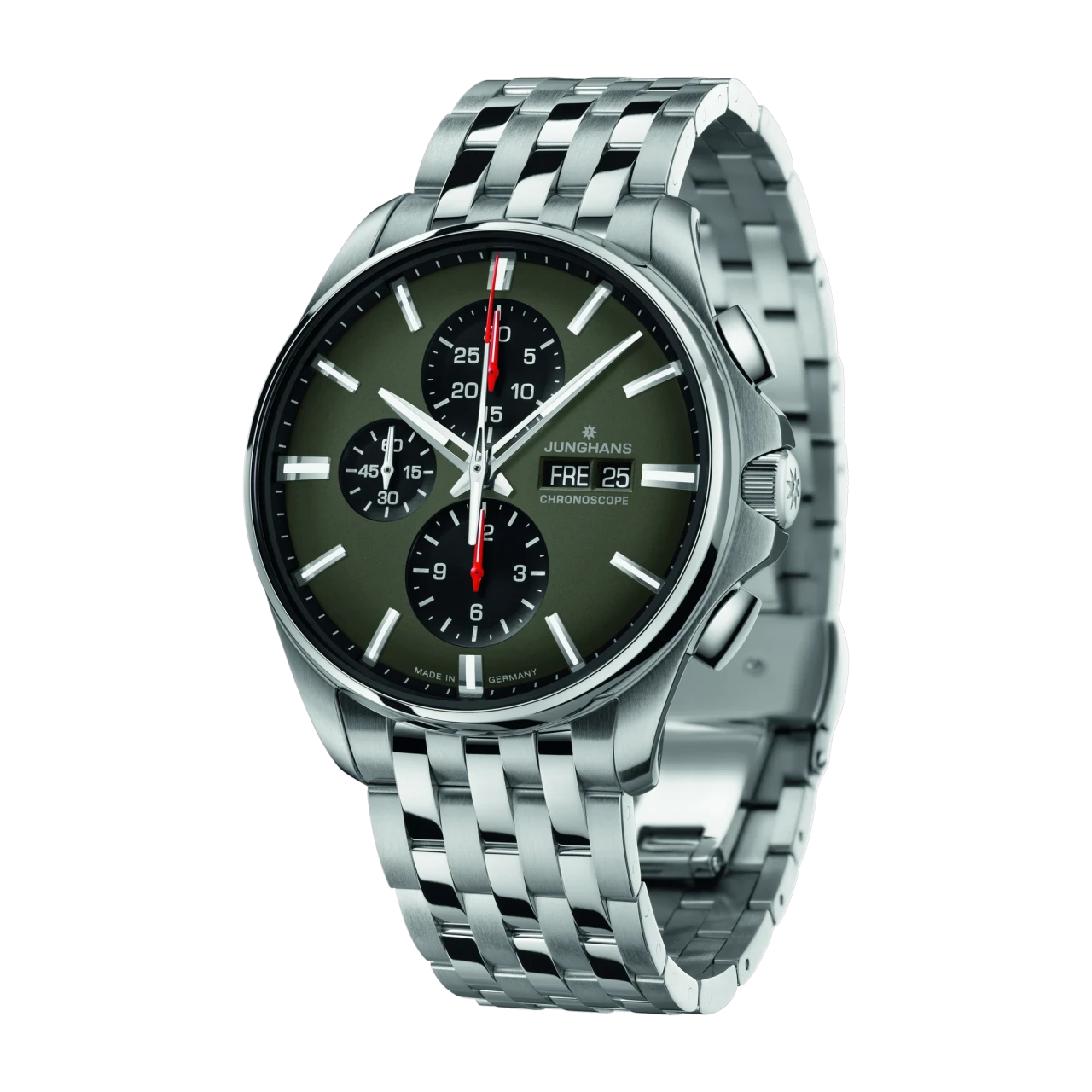 JUNGHANS Meister S Chronoscope 027/4023.44 Herrenuhr