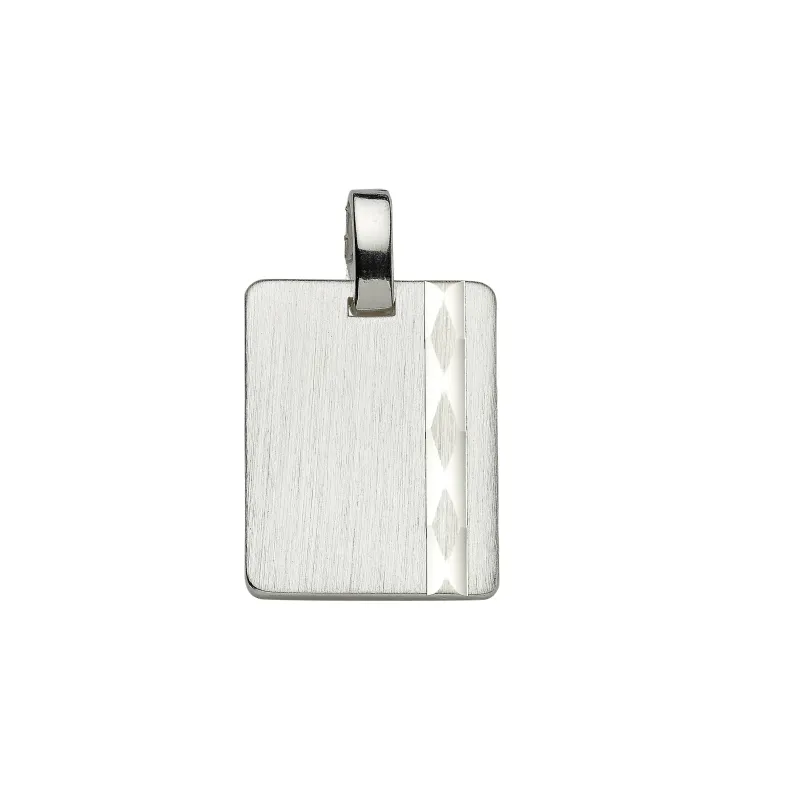 CEM 925er Silber Anhänger Gravurplatte BAH904723