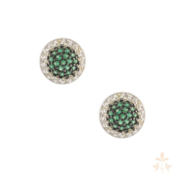 Seinerzeit Emerald Bambus Ohrringe SZA-2990-320