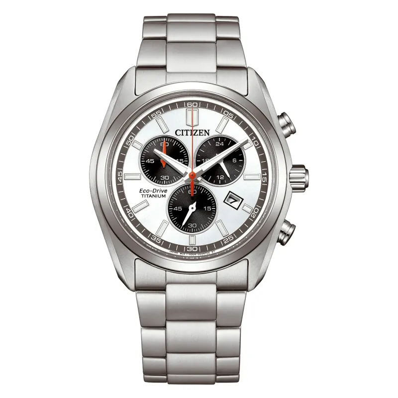 Citizen Super Titanium ™ Eco-Drive silberfarben ø 40mm Herrenuhr AT2590-59A