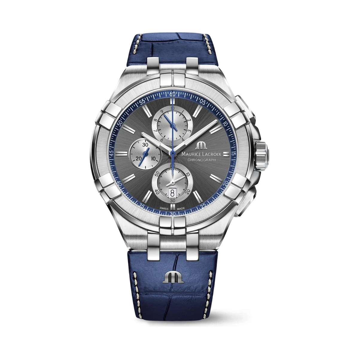 Maurice Lacroix Aikon Chronograph Date Herrenuhr AI1018-SS001-333-1