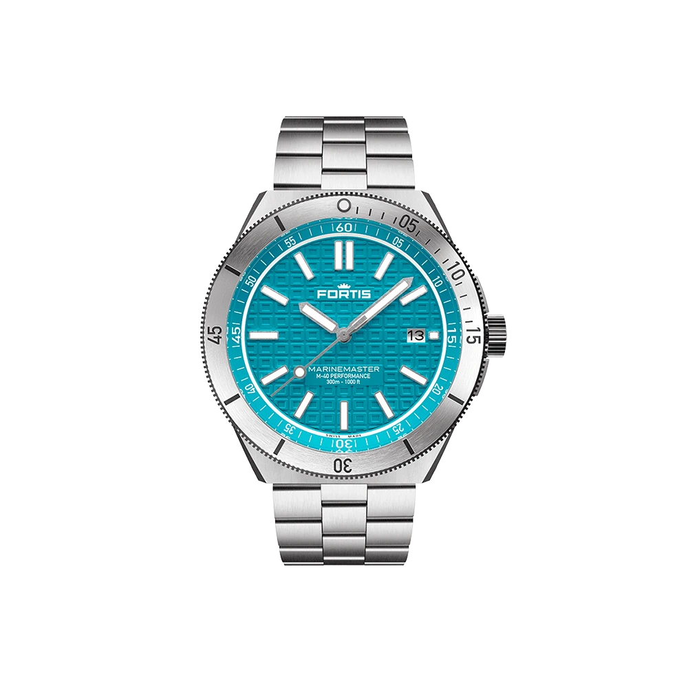 Fortis Marinemaster M-40 Serenity Blue Herrenuhr F8120004