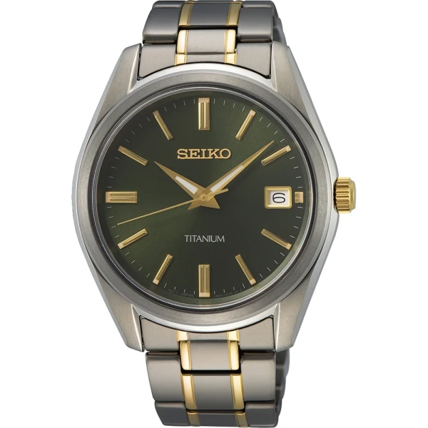 Seiko Quarz SUR377P1 Herrenuhr