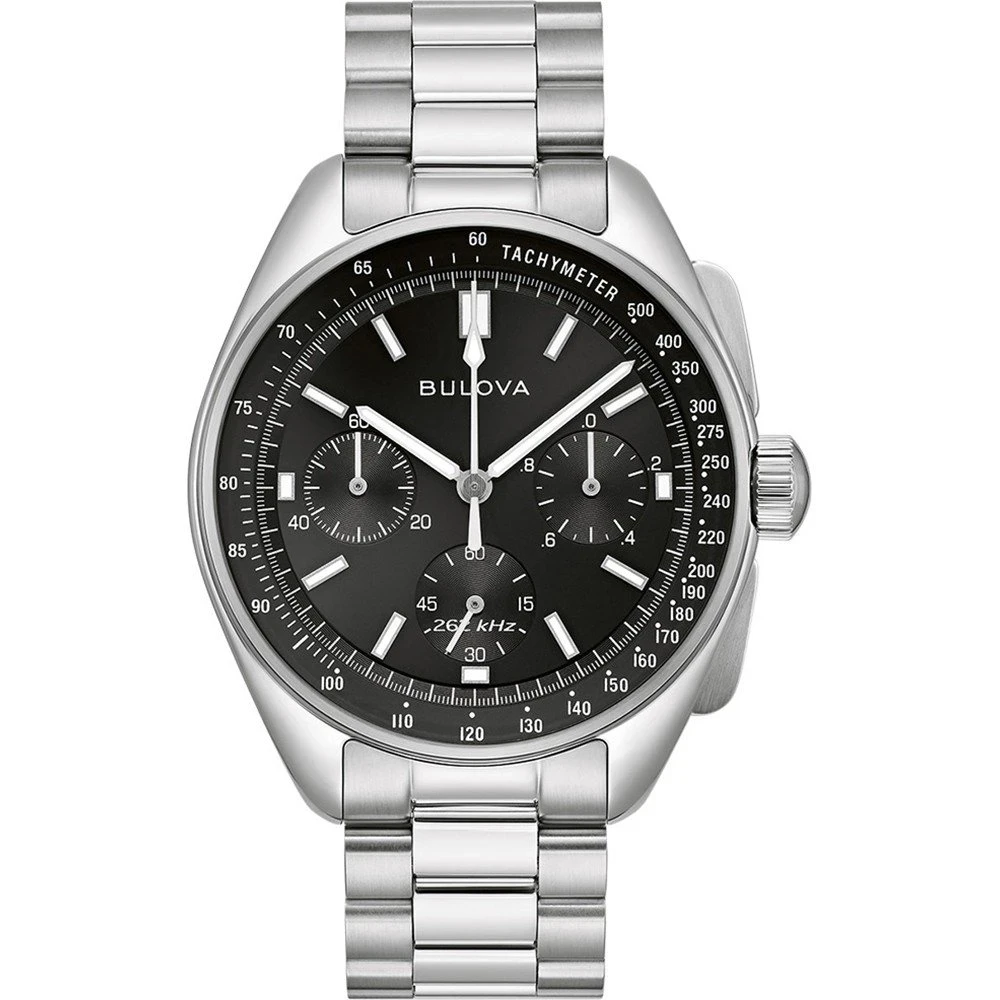 Bulova Lunar Pilot Chronograph 96K111 Herrenuhr mit Wechselband