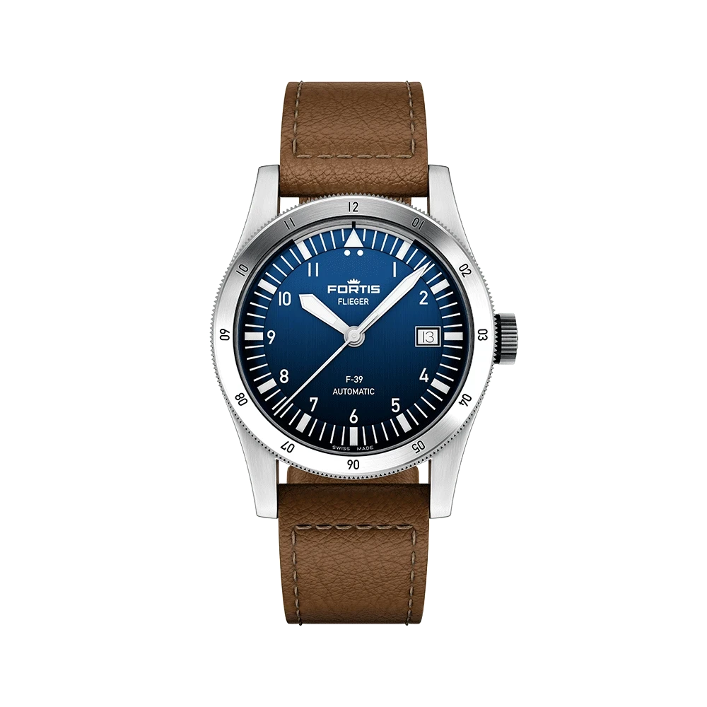 Fortis FLIEGER F-39 Automatic Liberty Blue Herrenuhr F4220026