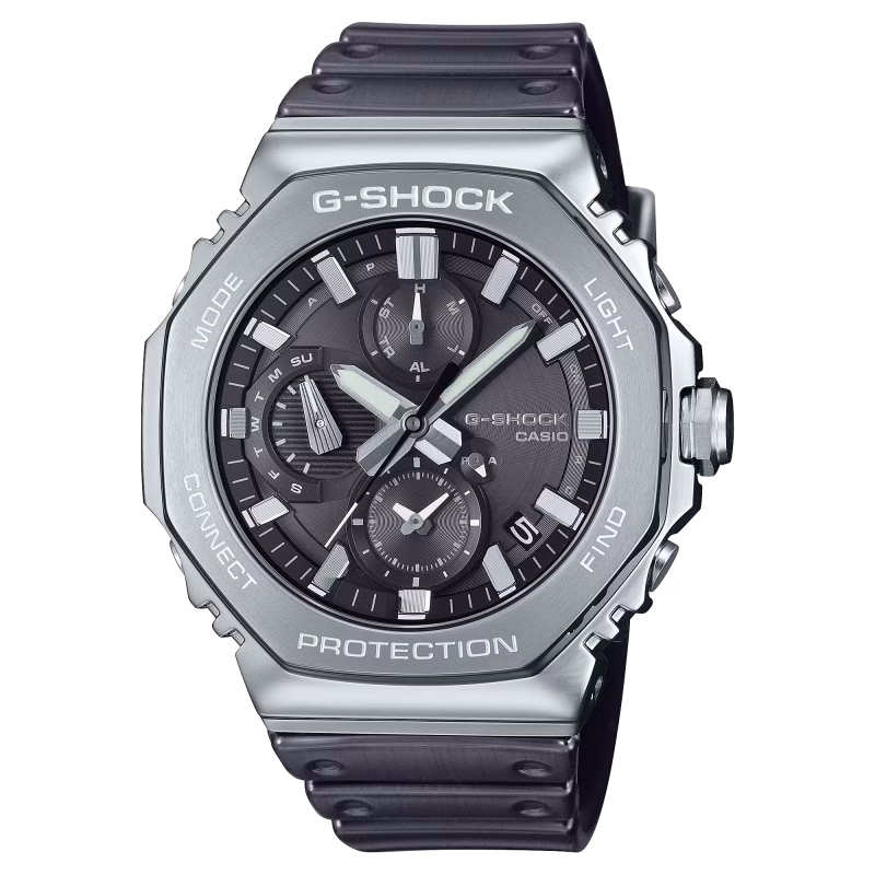G-Shock G-Steel Protection Classic, Solar, Silikonband, 46mm Herrenuhr GMC-B2100Y-1AER