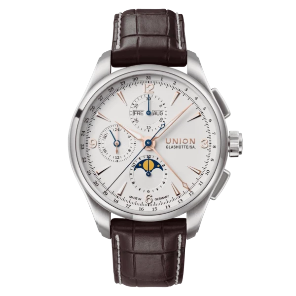 Union Glashütte Belisar Chronograph Mondphase Herrenuhr D014.425.16.017.01