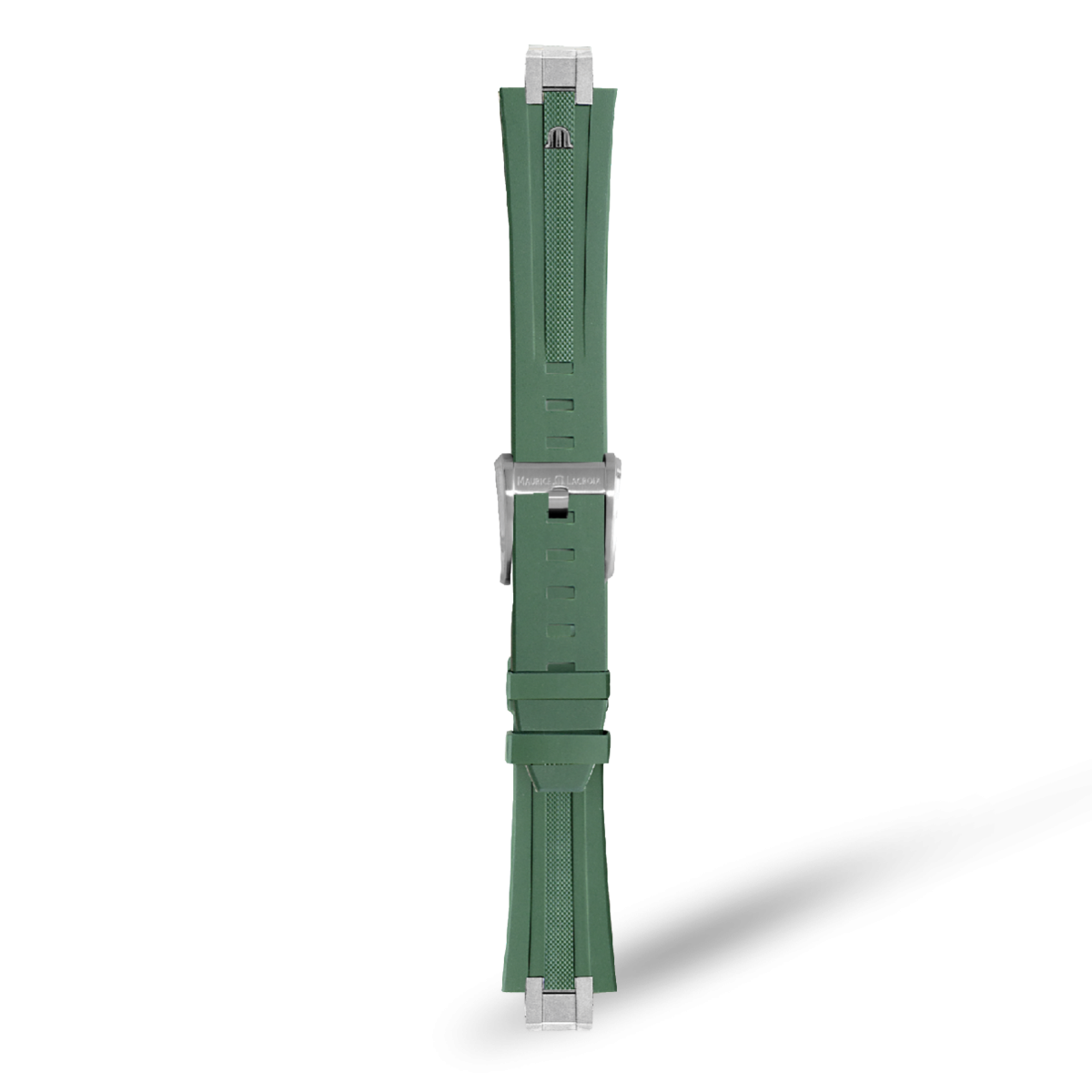 Maurice Lacroix Ersatzarmband Kautschuk Grün 25 mm ML822-005025