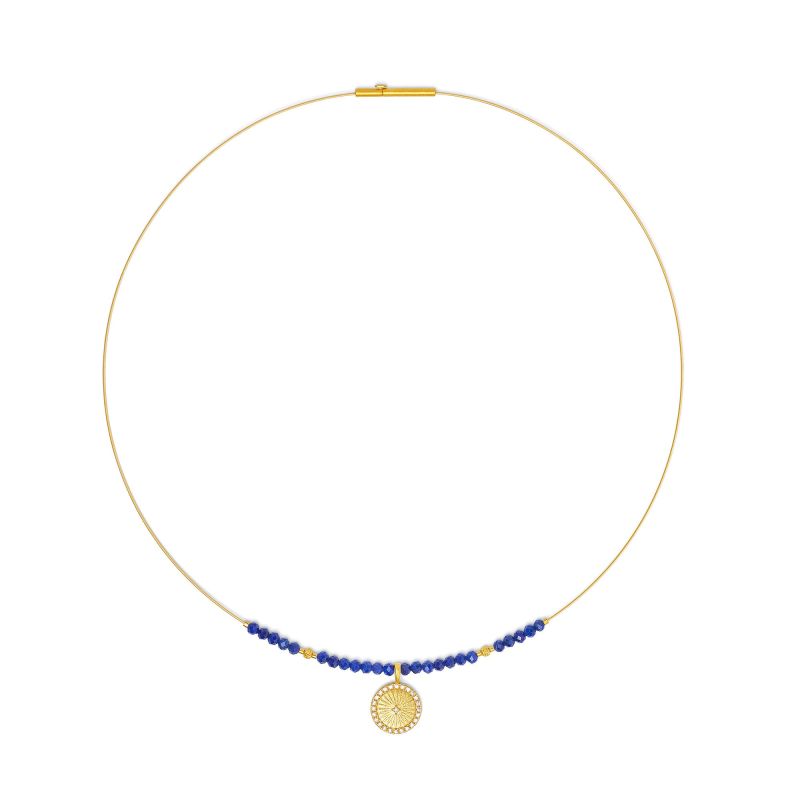 Bernd Wolf Sunny Collier Lapislazuli, 8800001236-043