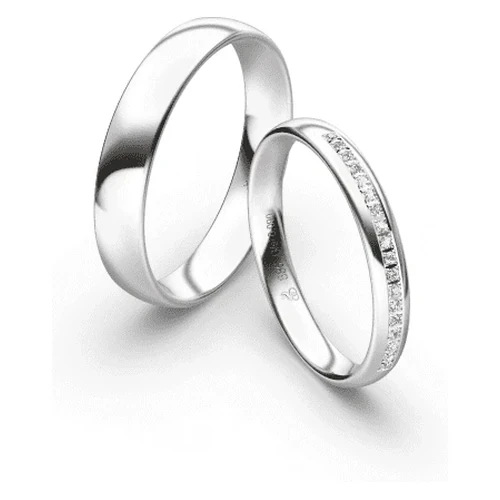 First Individual Love 3D White – Two Trauringpaar Rauschmayer 73-03044 / 72-03044