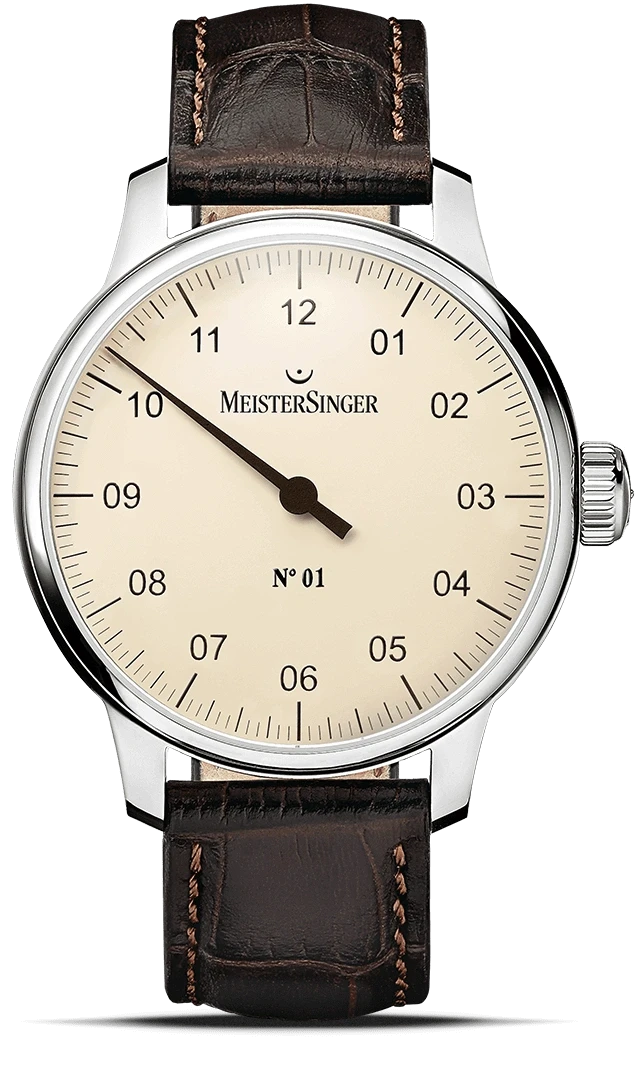 Meister Singer N 01 Handaufzug Herrenuhr AM3303